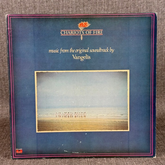 Vangelis Chariots of Fire Soundtrack Vinyl LP Record 1981 Polydor - VERY GOOD - Picture 1 of 6